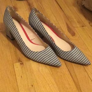 Zara gingham heels